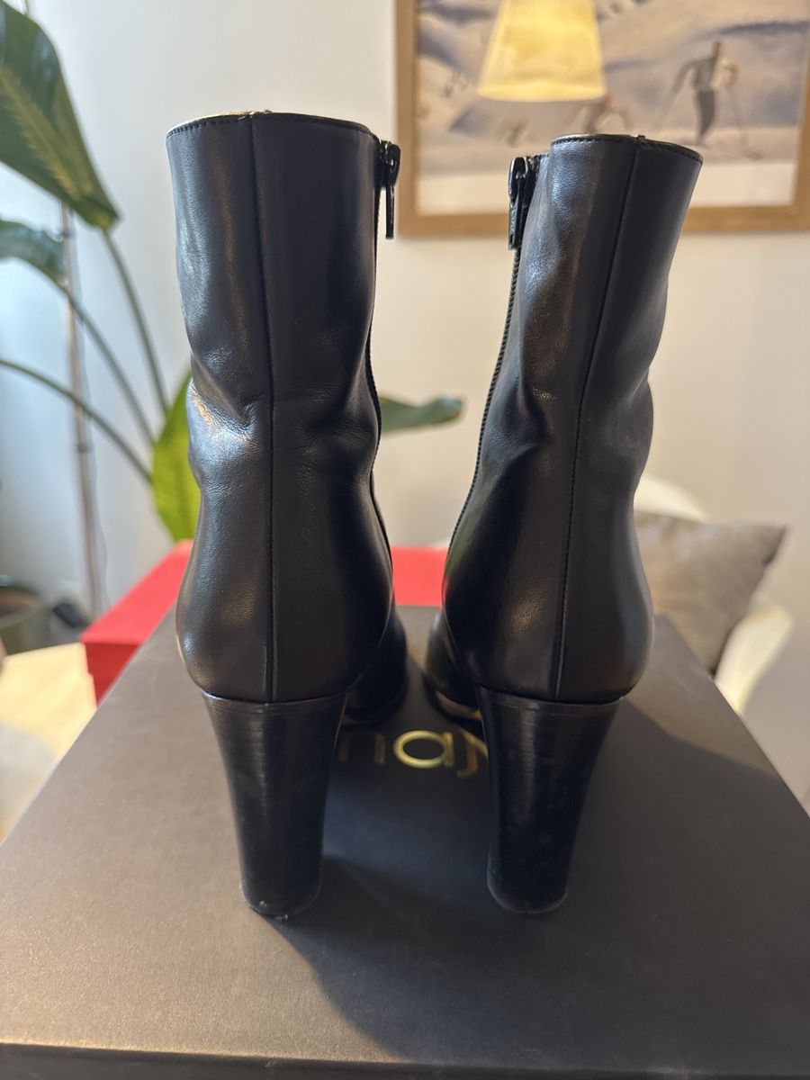 Maje Scarpe da donna: MAJE Stiefel Leder schwarz Gr. 38 – Usato da Zürich venduto da Aliciki 4