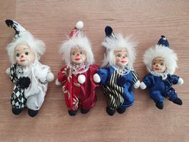 Porzellan Clown Set