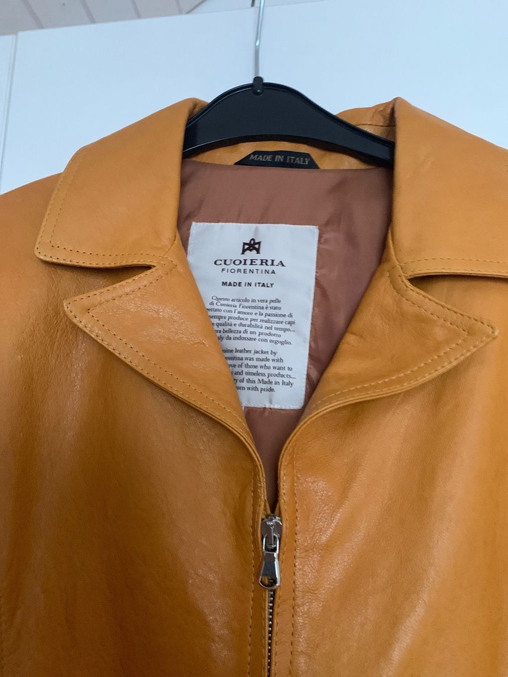 Jacken: Neue Lederjacke von Cuoieria Fiorentina – Neu (gemäss Beschreibung) aus Geuensee von Gagisi 1