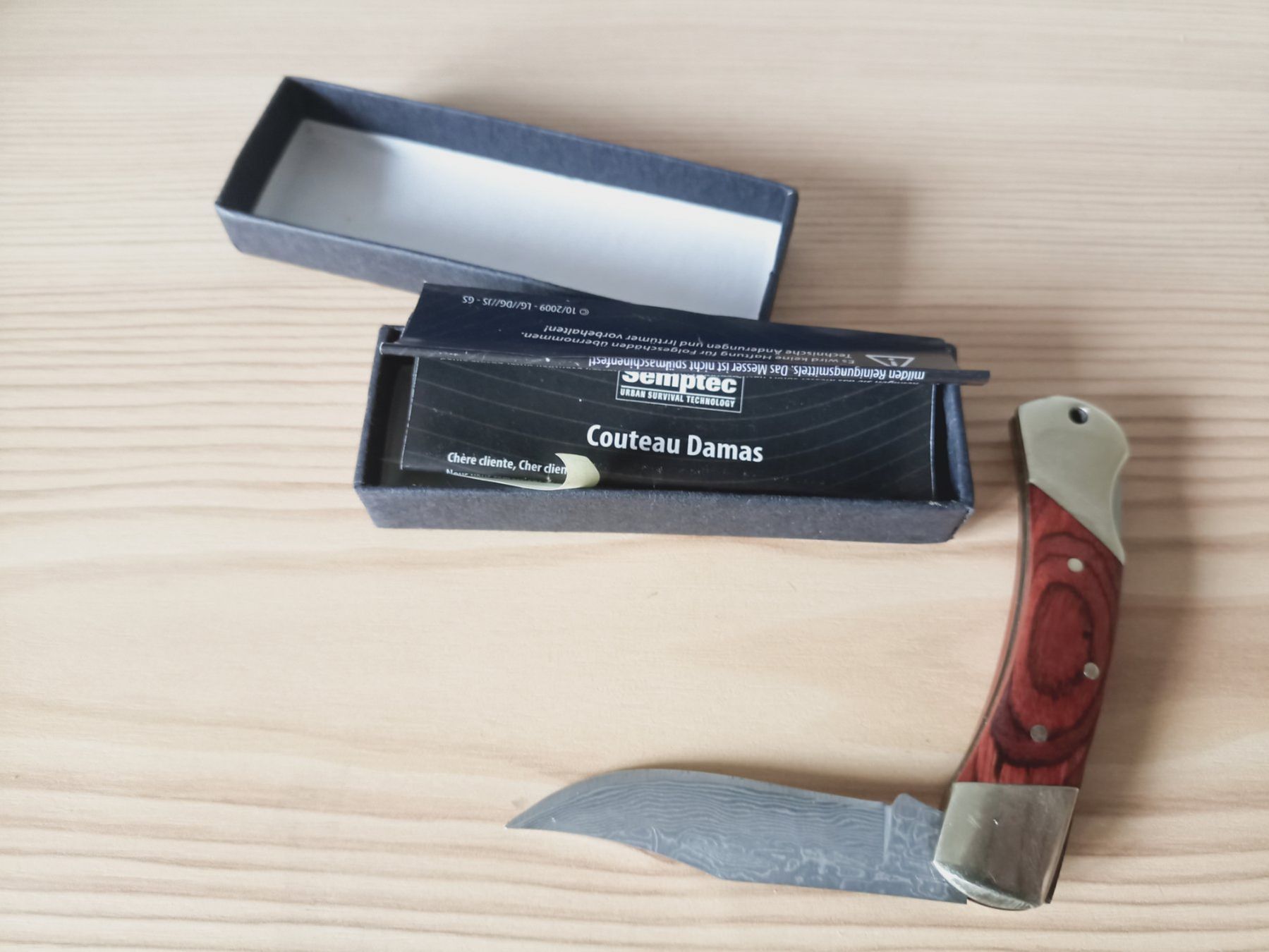 Accessori: Semptec Damast Messer – Nuovo (secondo la descrizione) da Tuebach venduto da bac_7kpb 4