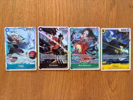 One Piece Card Game – 4 Karten Bundle (Parallel / Special Ar