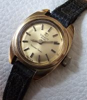 Tissot Seastar Seven Handaufzug Vergoldet Elegante Damenuhr