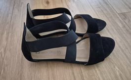 Sandalen Tamaris Damen Schwarz Grösse 40 guter Zustand