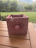 Blumentopf Holz Landhausstil