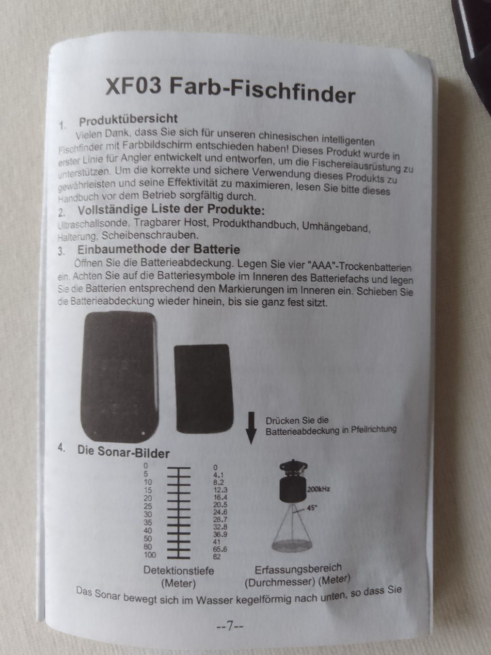 Accessoires: Fischfinder Echolot – D'occasion à St. Gallen par Gordiano 2