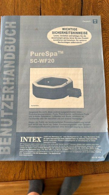 Intex Sprudel Pool Pure Spa SC-WF20 für 4 Personen (Gebraucht) in Stans ...