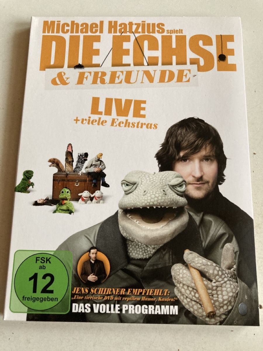 Tutti i DVDs: Michael Hatzius: Echstasy  +  Die Echse & Freunde  2-DVD‘s – Usato da St.Galllen venduto da elkaphone 1