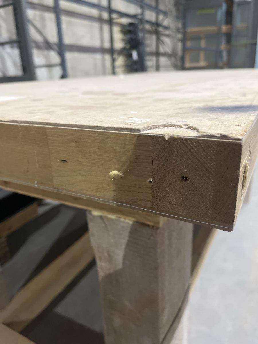 Banchi da lavoro: Massive stabile Werkbank aus Holz – Usato da Winterthur venduto da ReUse_Baumarkt 3