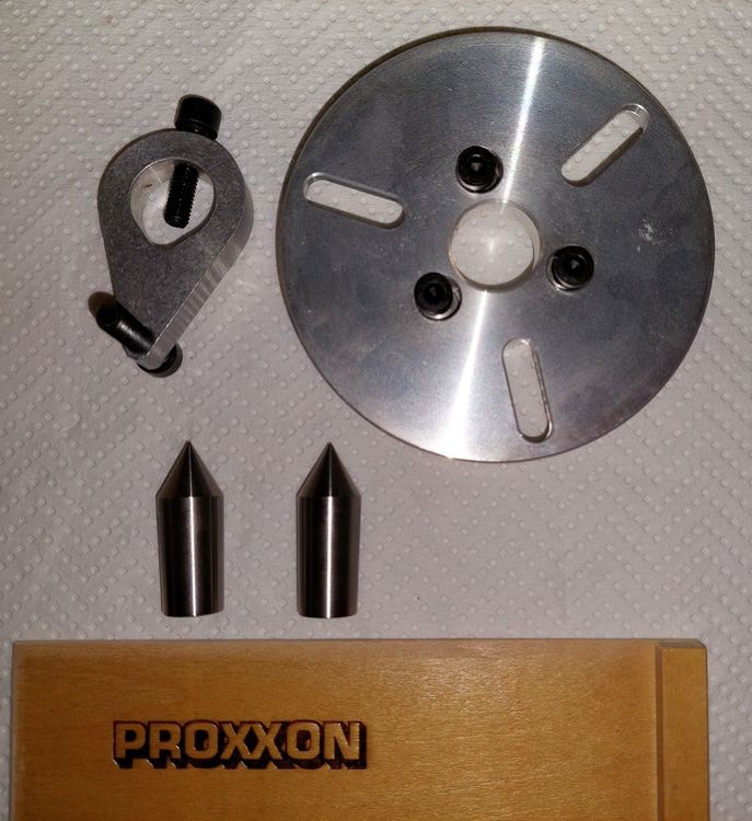 Set 6 Lame Per Filettatura Interna PROXXON 2224520 – Per Tornio PD 230/E E PD 400, Alta Qualità