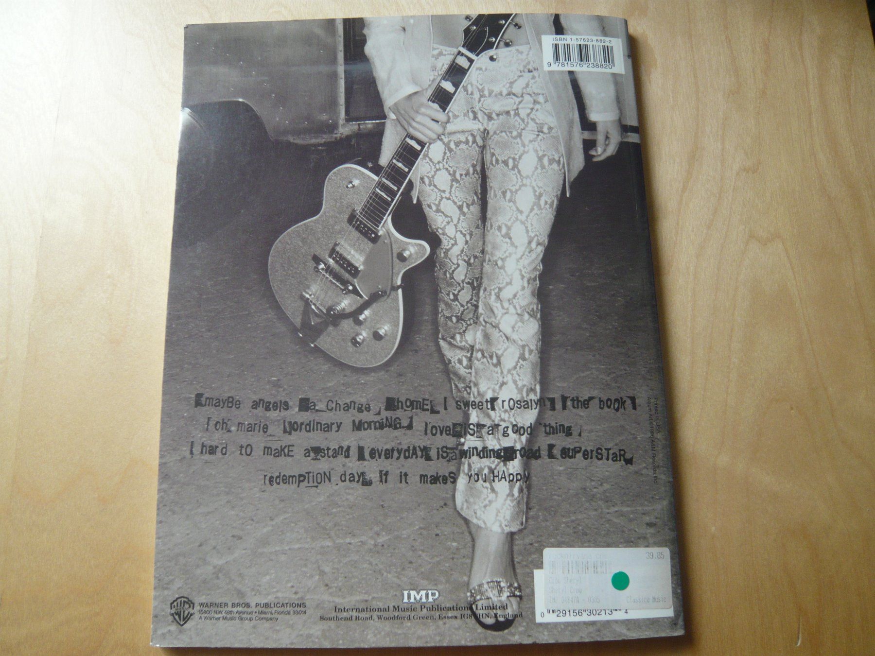 CD: SAMMLUNG 7CD SHERYL CROW & SONG Book – Usato da Winterthur venduto da Cajun 8