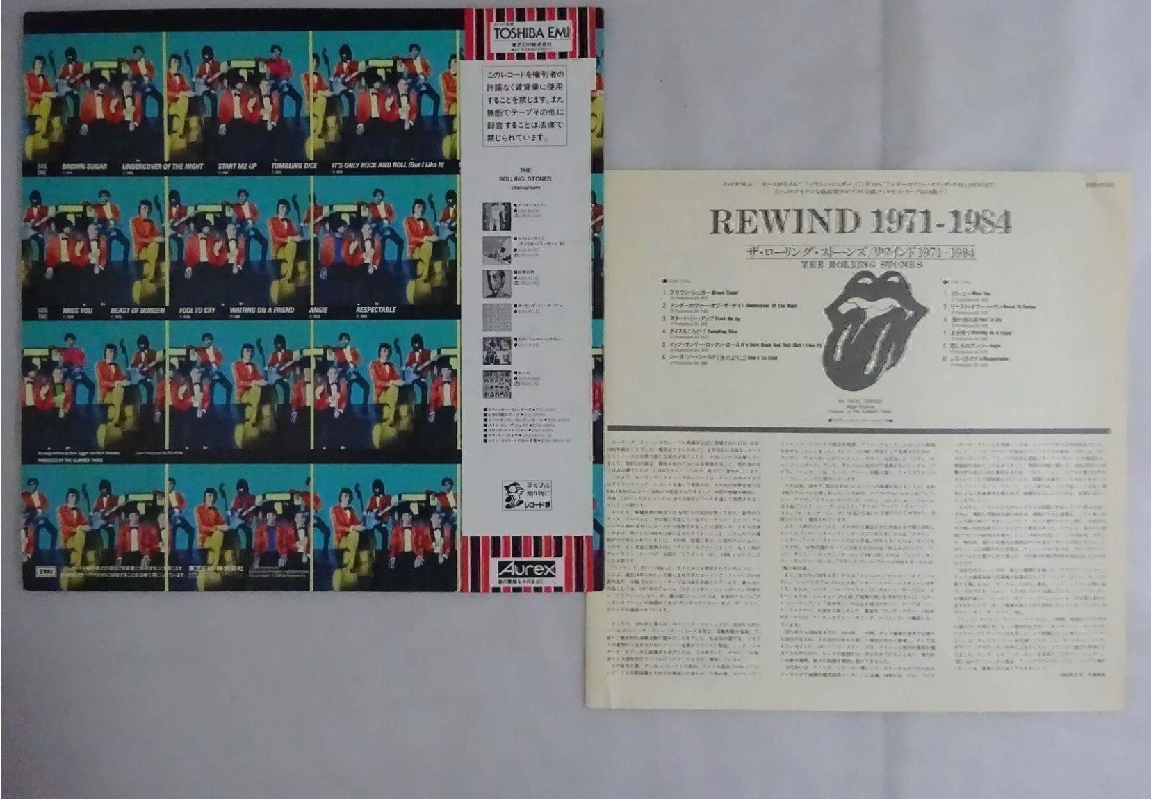 Schallplatten: The Rolling Stones Rewind(1971-1984) – Gebraucht aus Le Lignon von Aladdin67 2