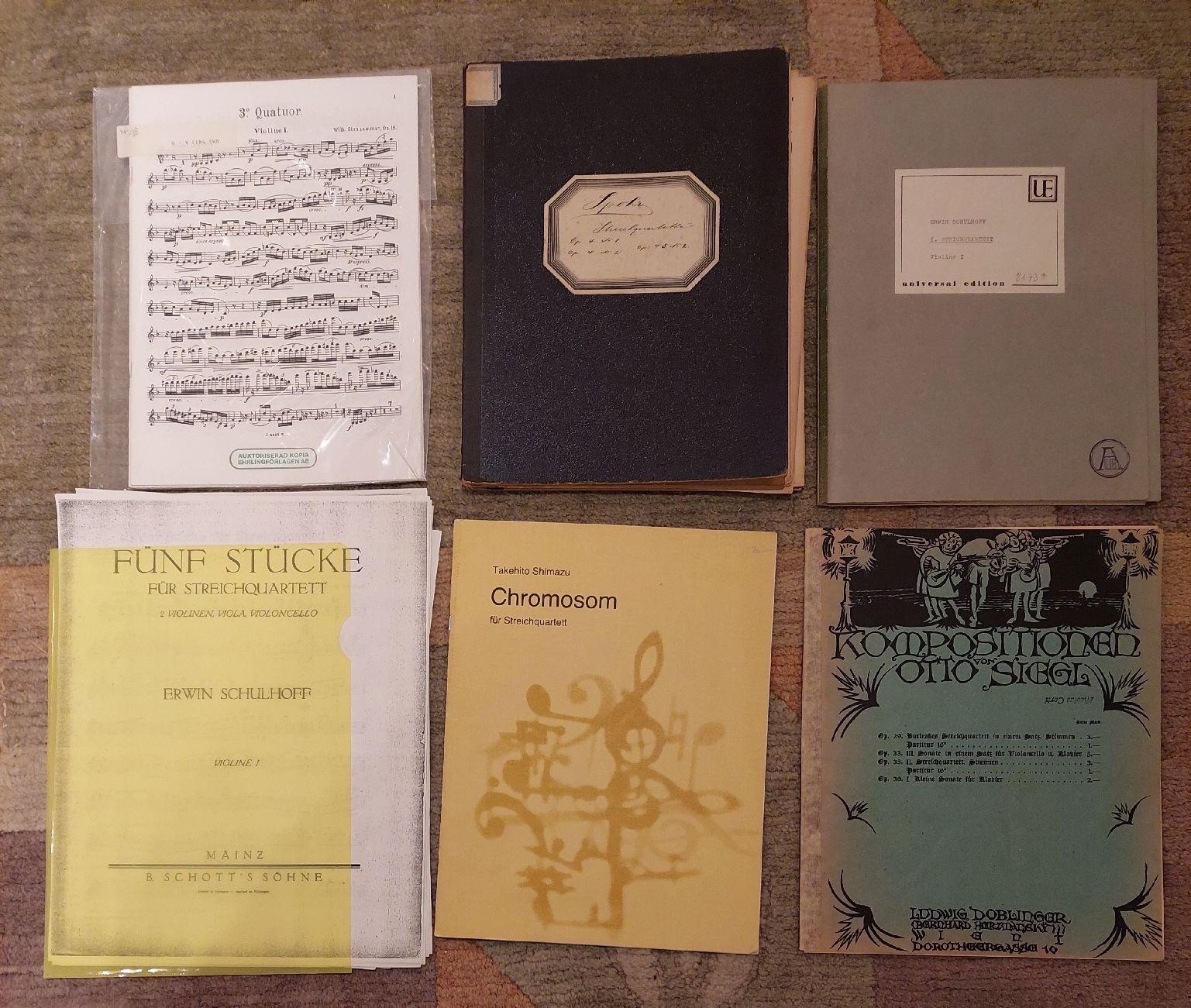 Bücher: 30 Streichquartette komplett – Gebraucht aus Zürich von Cortin