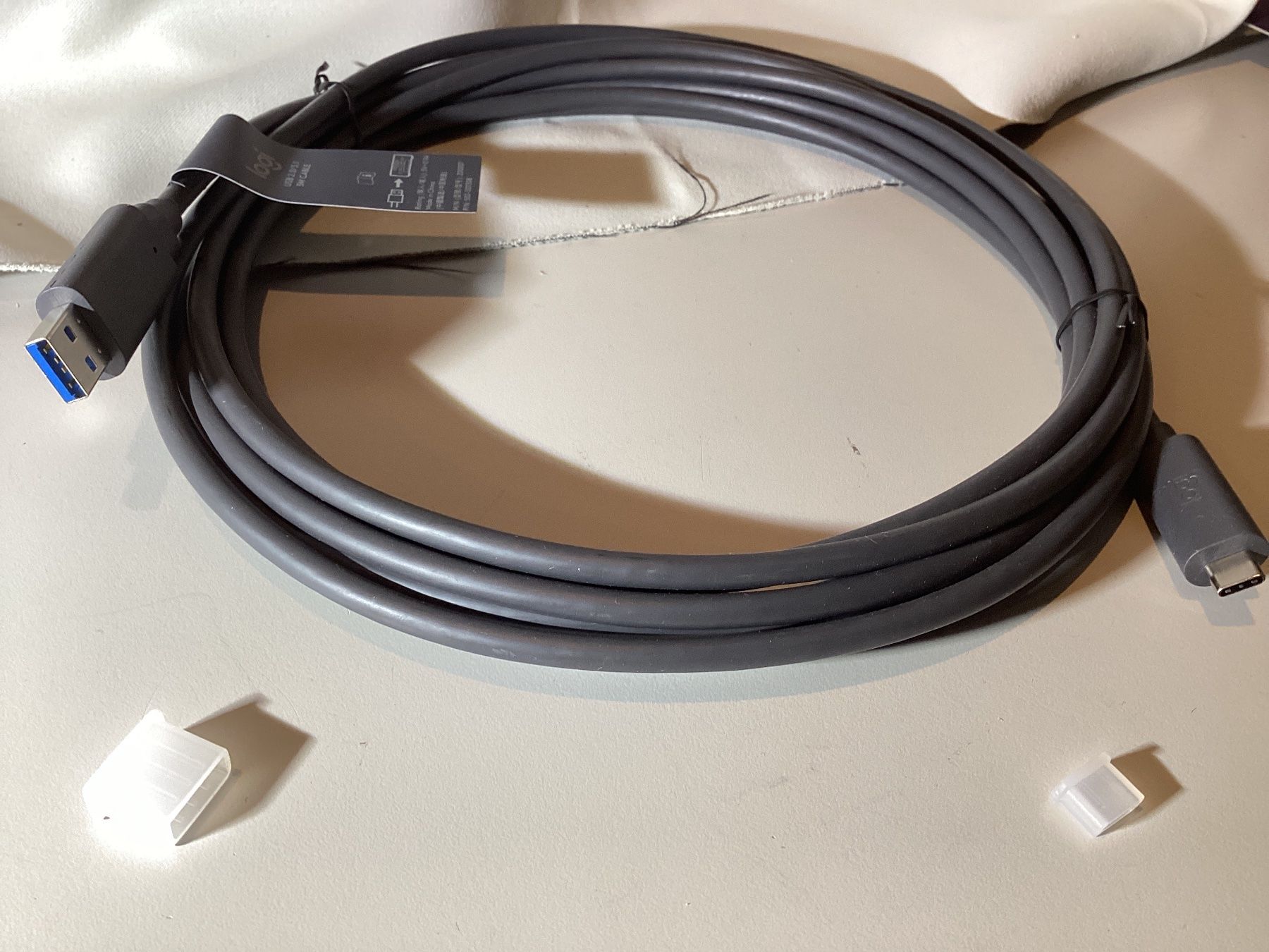 Logitech Kabel: Logi USB A/C Kabel 5 Meter 2.0/3.1 neu Logitech – Neu und originalverpackt aus Niederbipp von strubu69 2