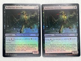 MTG Balduvian Atrocity DMU 079 Englisch Uncommon Foil 2x