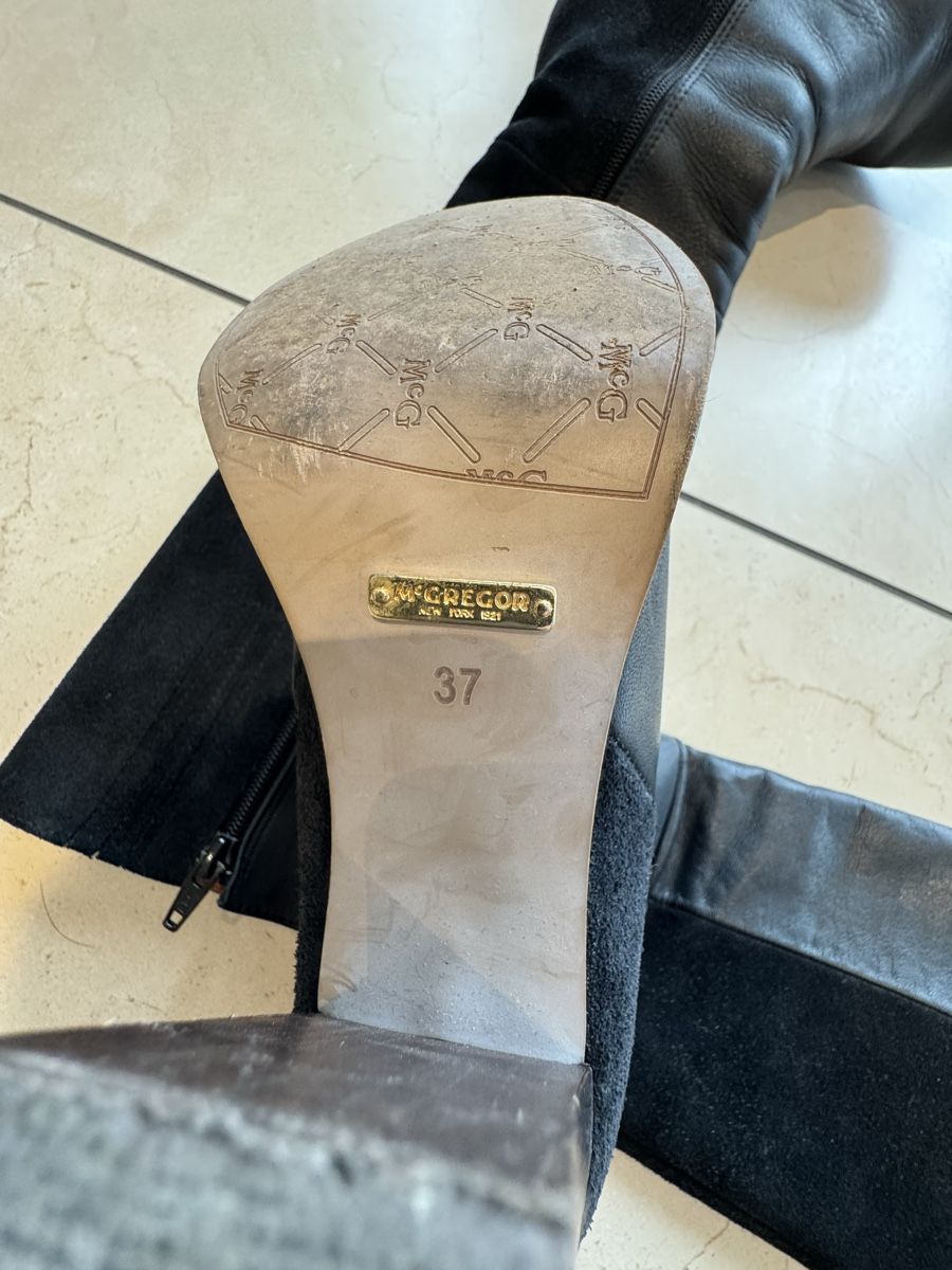 Chaussures femmes: McGregor Leder/Suede Stiefel, Gr.37 – D'occasion à Balsthal par Narulya 2