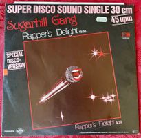Sugar Hill Gang Rapper's Delight 12" Maxi Vinyl Single 80er
