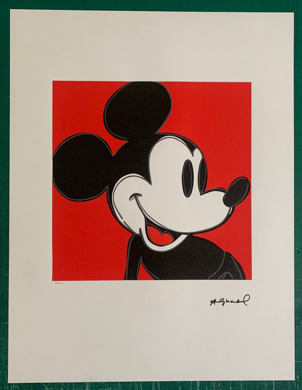 Foto & Immagini: Andy Warhol - Mickey Mouse 21/100 – Nuovo e nell'imballaggio originale da Adligenswil venduto da O_D_E_O_N 1