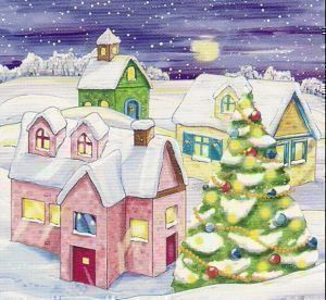 Kit bricolage: 3D Schnittbogen im Winter (309) – Nuovo (secondo la descrizione) da Schlatt TG venduto da kreativ-atelier 2