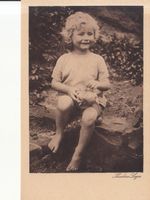 Künstlerkarte Theodora Layer ca. 1930