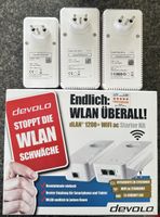 Devolo dLAN 1200+ WiFi ac Starter Kit mit Zusatzadapter