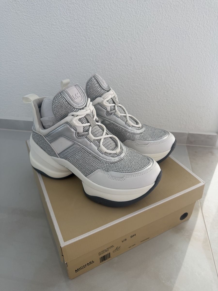 Michael Kors Scarpe da donna: Michael Kors Sneaker silber weiss neu – Nuovo e nell'imballaggio originale da Buchs AG venduto da Maison_Djana_ 3