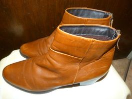 Stiefeletten, Gr. 38, braun