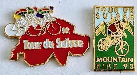 Swiss Plaquettes & Badges: Tour de Suisse  2 Pin – D'occasion à Pfäffikon ZH par Colacity