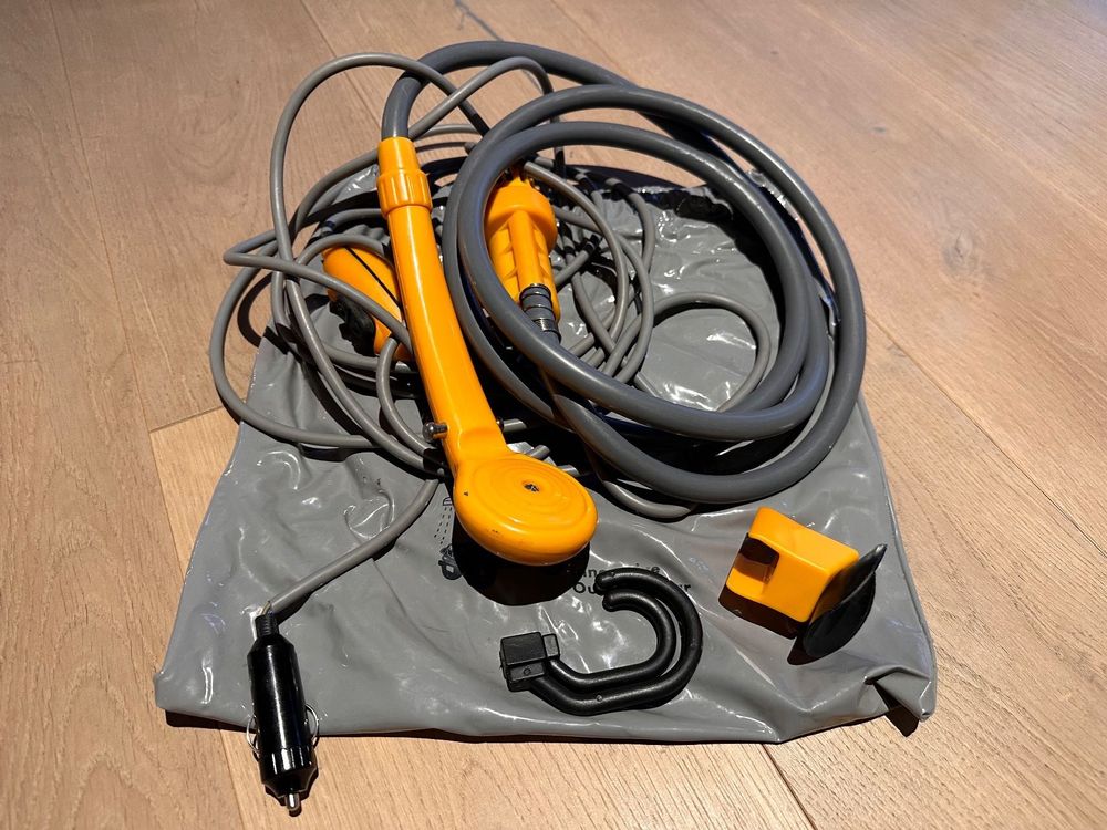 Douche Exterieur Camping-car BOXIO SHOWER - Pommeau De Pour BOXIO WASH - Sans électricité - Camping, Van, Festivals Douche Portable