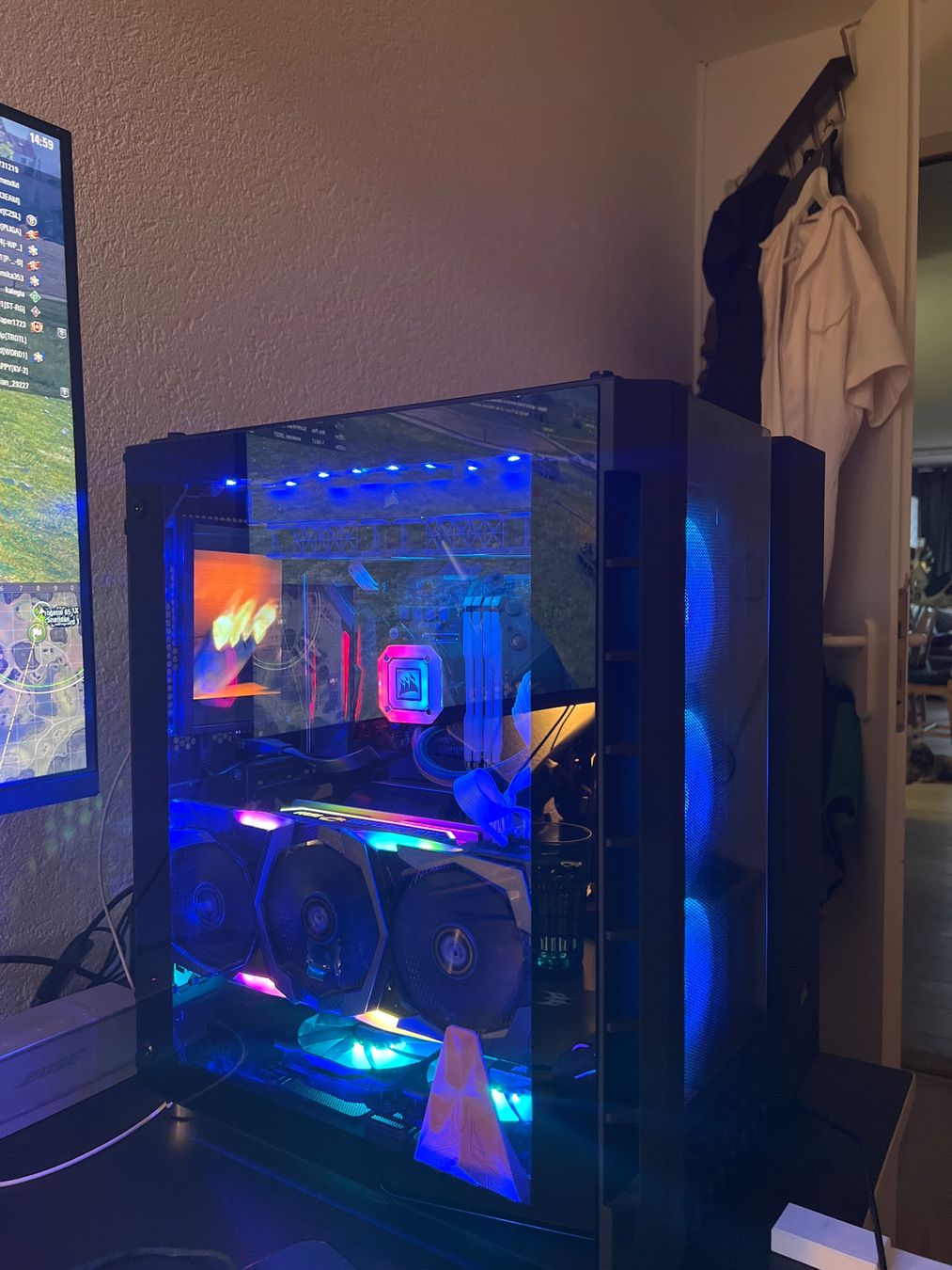 Corsair Custodie: Boîtier Crystal 680X Corsair – Usato da Molondin venduto da Gabriel.glk