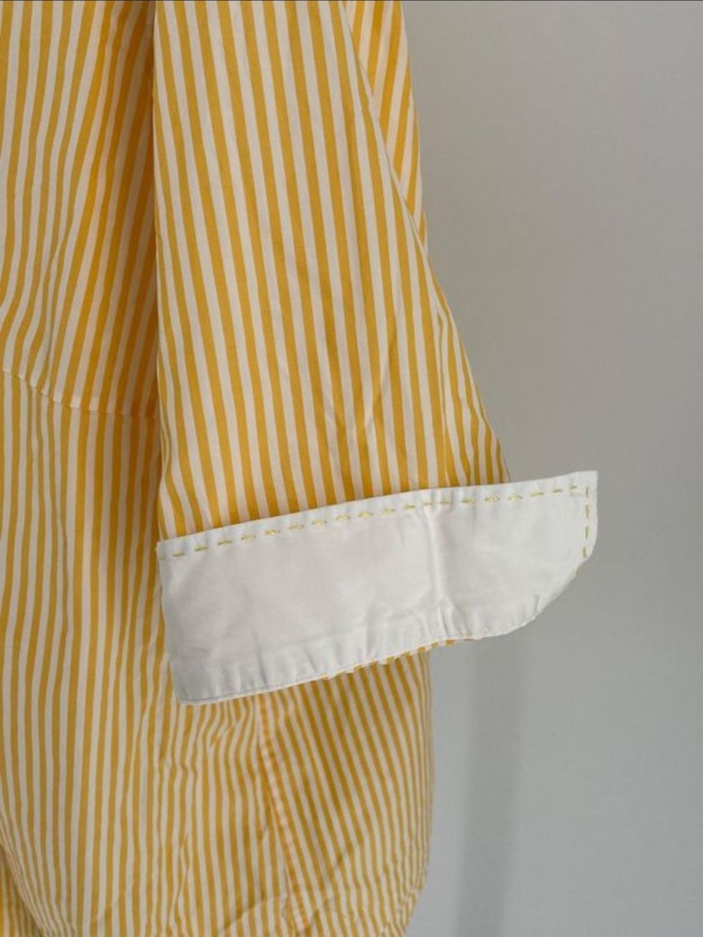 Van Laack Camicette: Bluse Gr. 48 von van Laack gelb/weiss gestreift – Usato da Zürich venduto da mer_6tqg 3