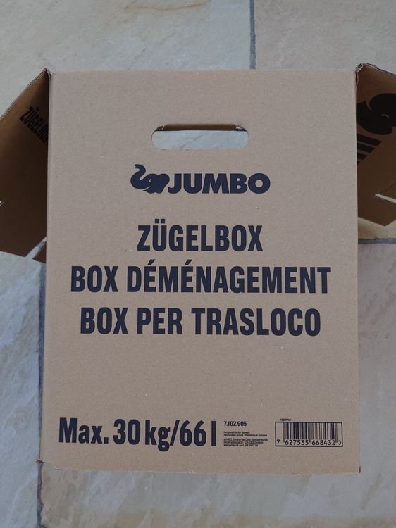 Zügelboxen 10 Stück (Gebraucht) in Grabs für CHF 10 – nur Abholung auf ...