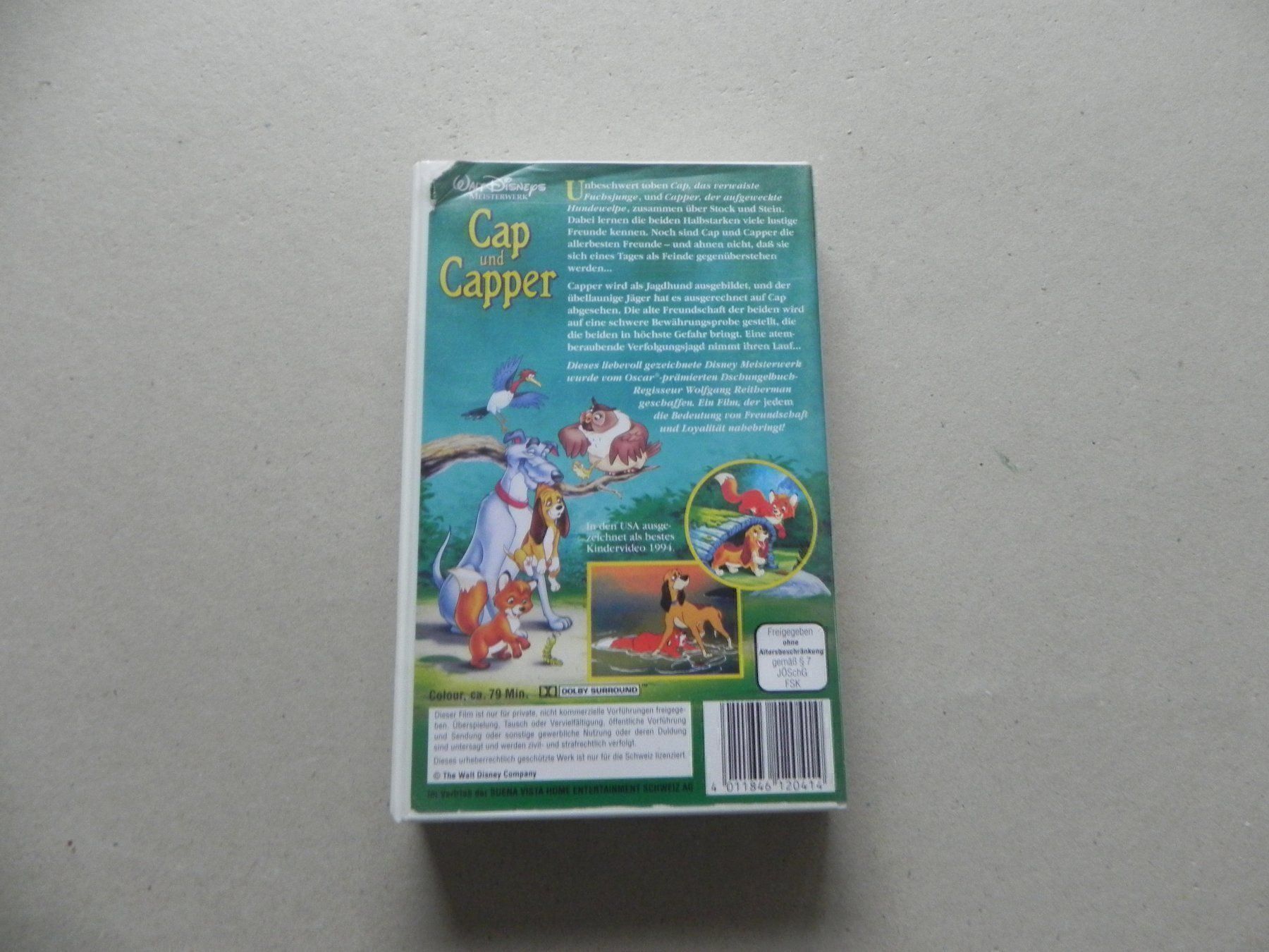 Alle VHS: VHS Disney Zeichentrick Cap & Capper – Gebraucht aus Siebnen von krimsie 2