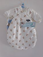 Alvi 3-tlg. Ganzjahresschlafsack Tatzen beige Gr. 50/56
