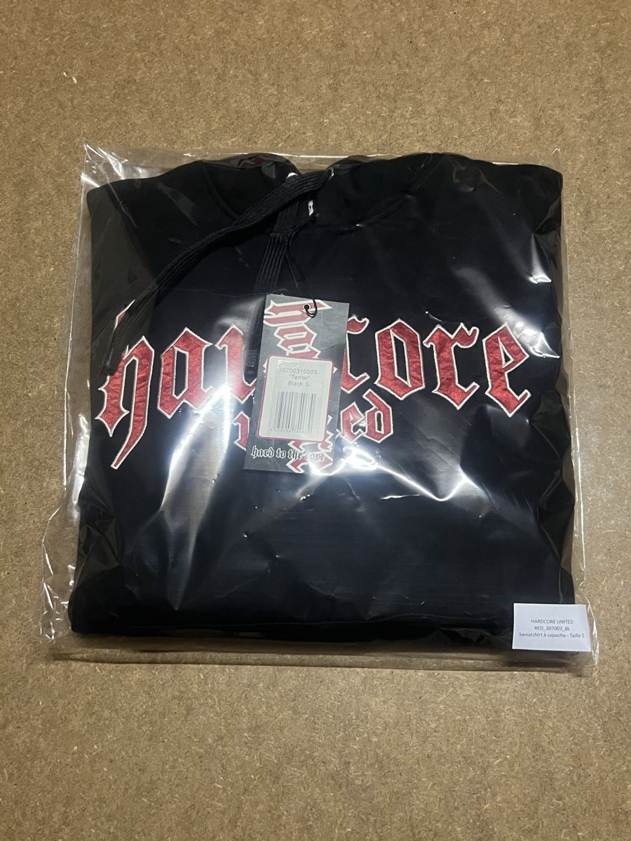 Maglioni & Felpe: Pull à capuche Hardcore United Noir Neuf – Nuovo e nell'imballaggio originale da Matran venduto da Shiryududragon
