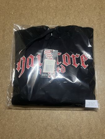 Pull à capuche Hardcore United Noir Neuf