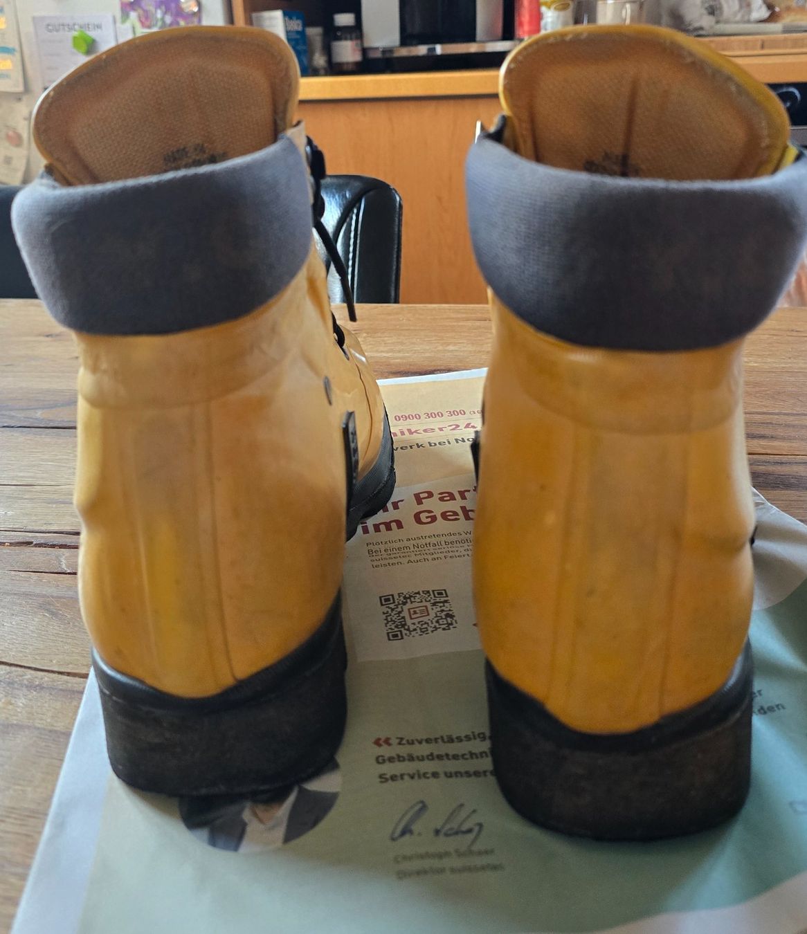 Scarpe da uomo: Safety Boot, YELLOW CAB STEEL TOE, Gr. 42 – Usato da Aesch BL venduto da imbeli 3