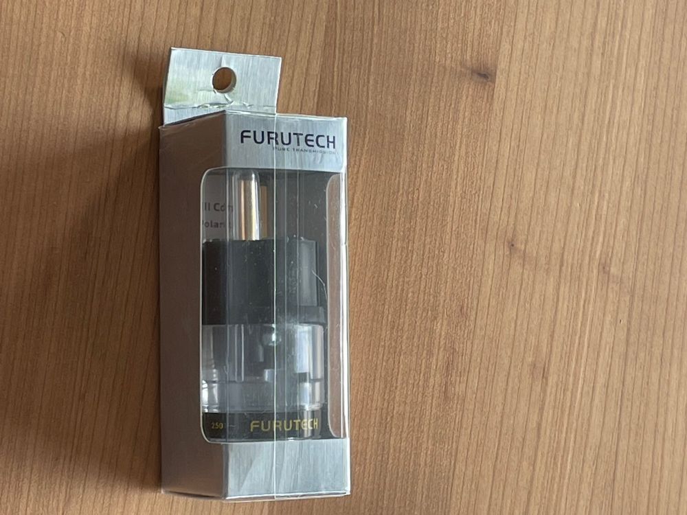 FURUTECH FI-E11-N1 (G) Schuko Type E/F Power Connector 24k Gold Plated 16mm