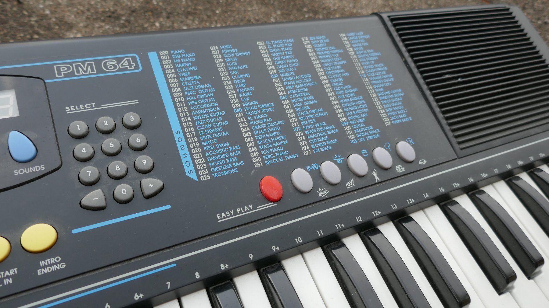 Bontempi Musikinstrumente: Bontempi PM-64 Keyboard – Gebraucht aus Wenslingen von FairlightCMI 2
