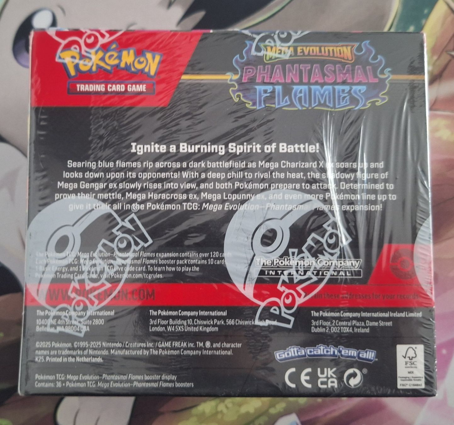 Pokémon Carte collezionabili: Phantasmal Flames Booster Box Display - EN – Nuovo e nell'imballaggio originale da Naters venduto da poketrade11 1