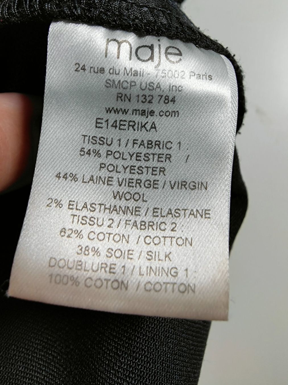 Maje Hosen: MAJE Hose Gr.36 – Gebraucht aus Zürich von skylan 2