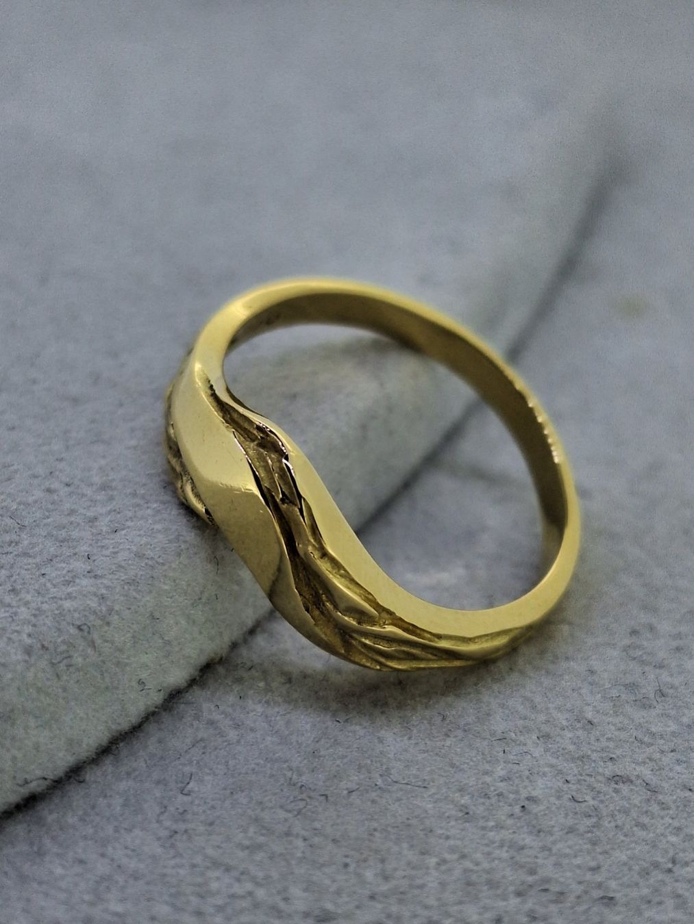 Anelli: Hochwertiger Ring in 750 Gelbgold – Usato da Unterägeri venduto da Altgoldschmuck