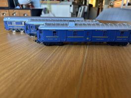 Lot de wagons de la marque lima