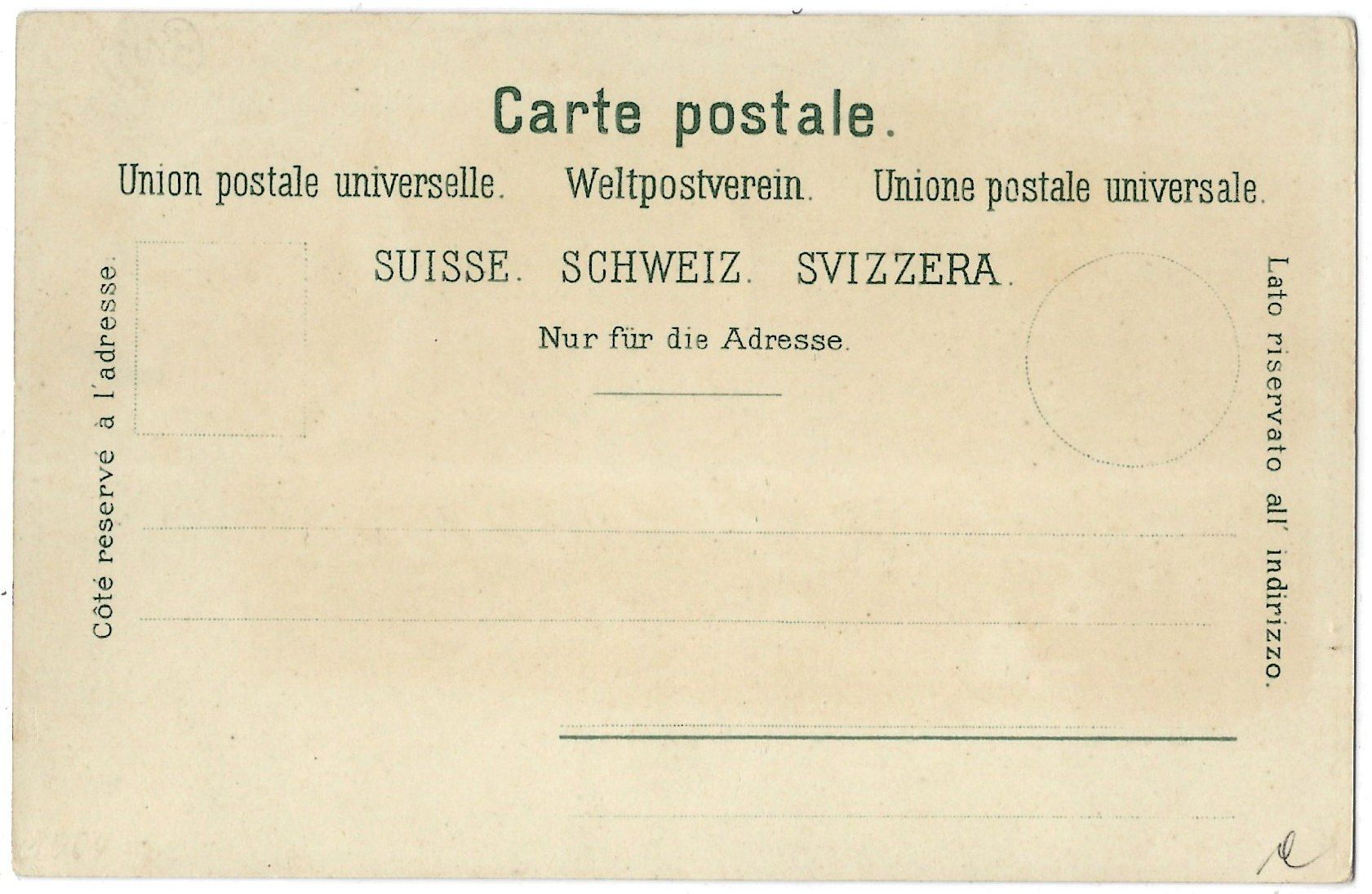 Cartoline postali: Gruss  aus  APPENZELL. – Usato da Bütschwil venduto da Jackson1A 1