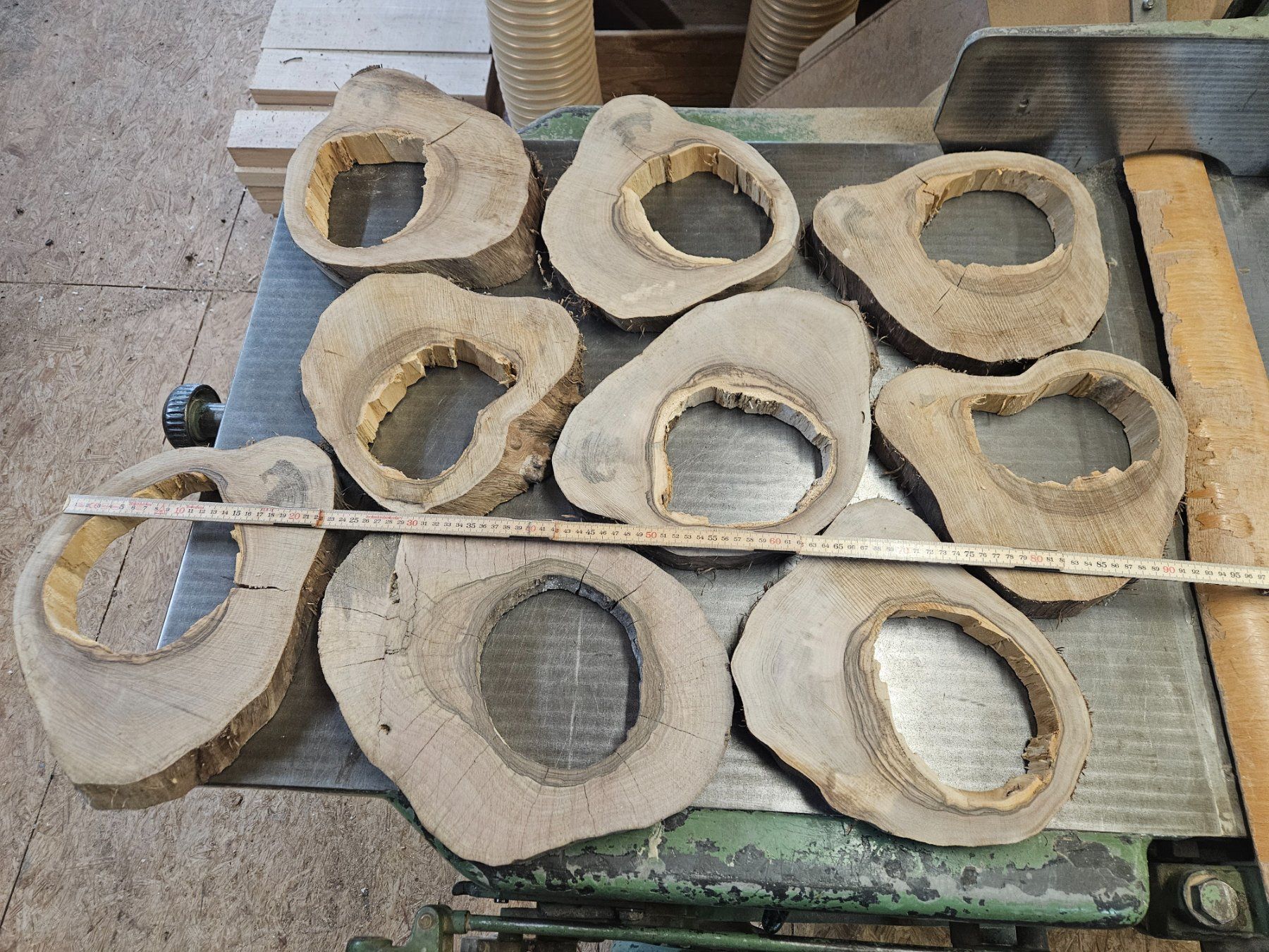 Holzartikel: Nussabum Holz Baumscheiben – Neu (gemäss Beschreibung) aus Schangnau von egli6.2 1