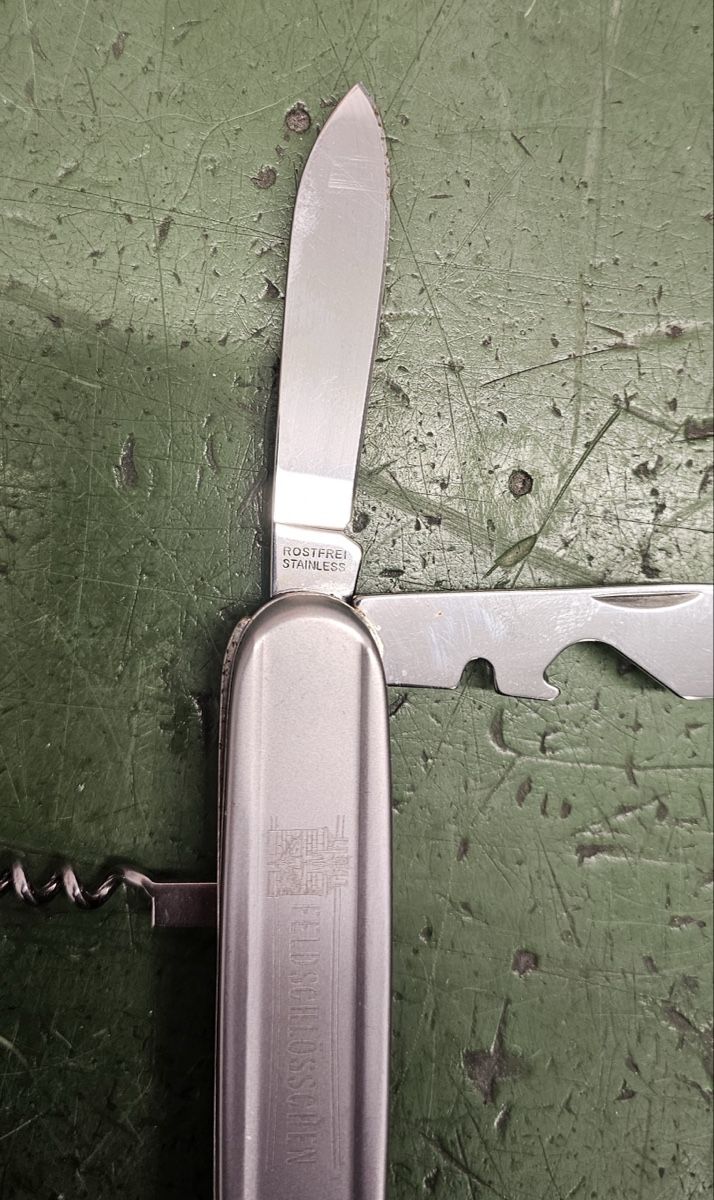 Coltelli tascabile: Feldschlösschen Sackmesser, Sammlerstück! – Usato da Burgdorf venduto da gbergler33 3