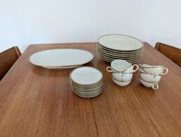 Eschenbach Roswitha Kaffeeservice /Geschirr goldrand