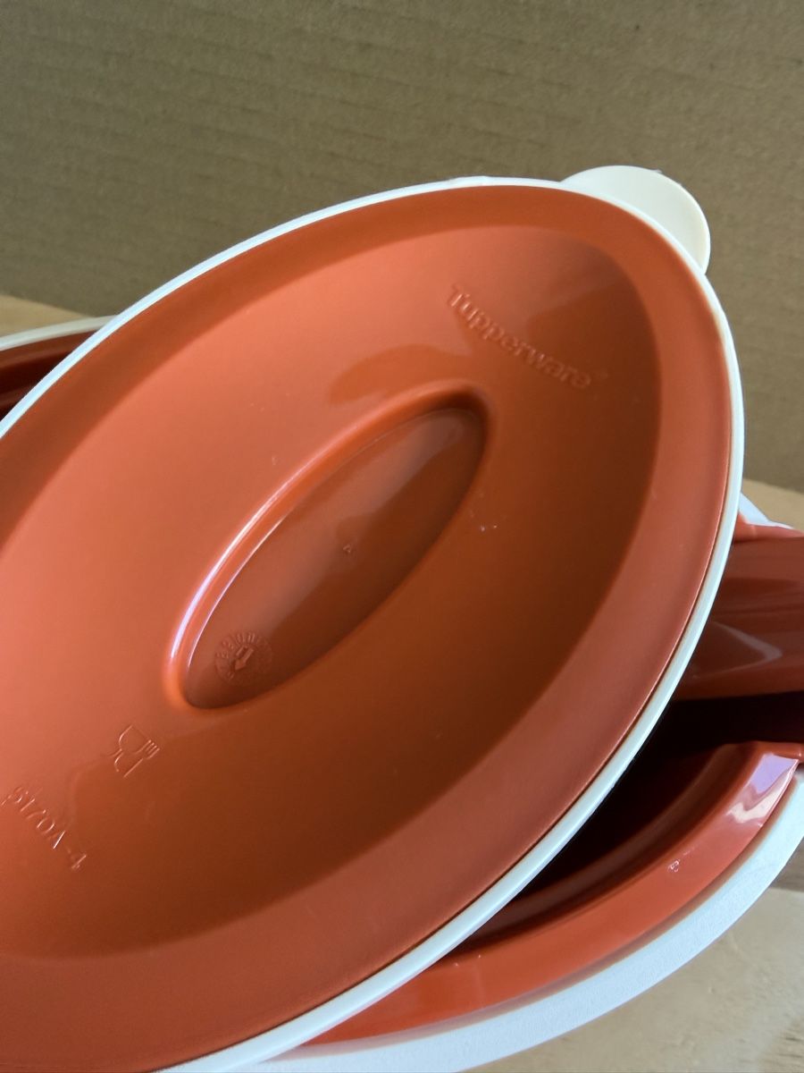 Tupperware Contenitori & Simili: Tupperware Sauciere Top-Service Schüssel mit Deckel + Löffel – Nuovo e nell'imballaggio originale da Mettmenstetten venduto da _4_YOU_ 6