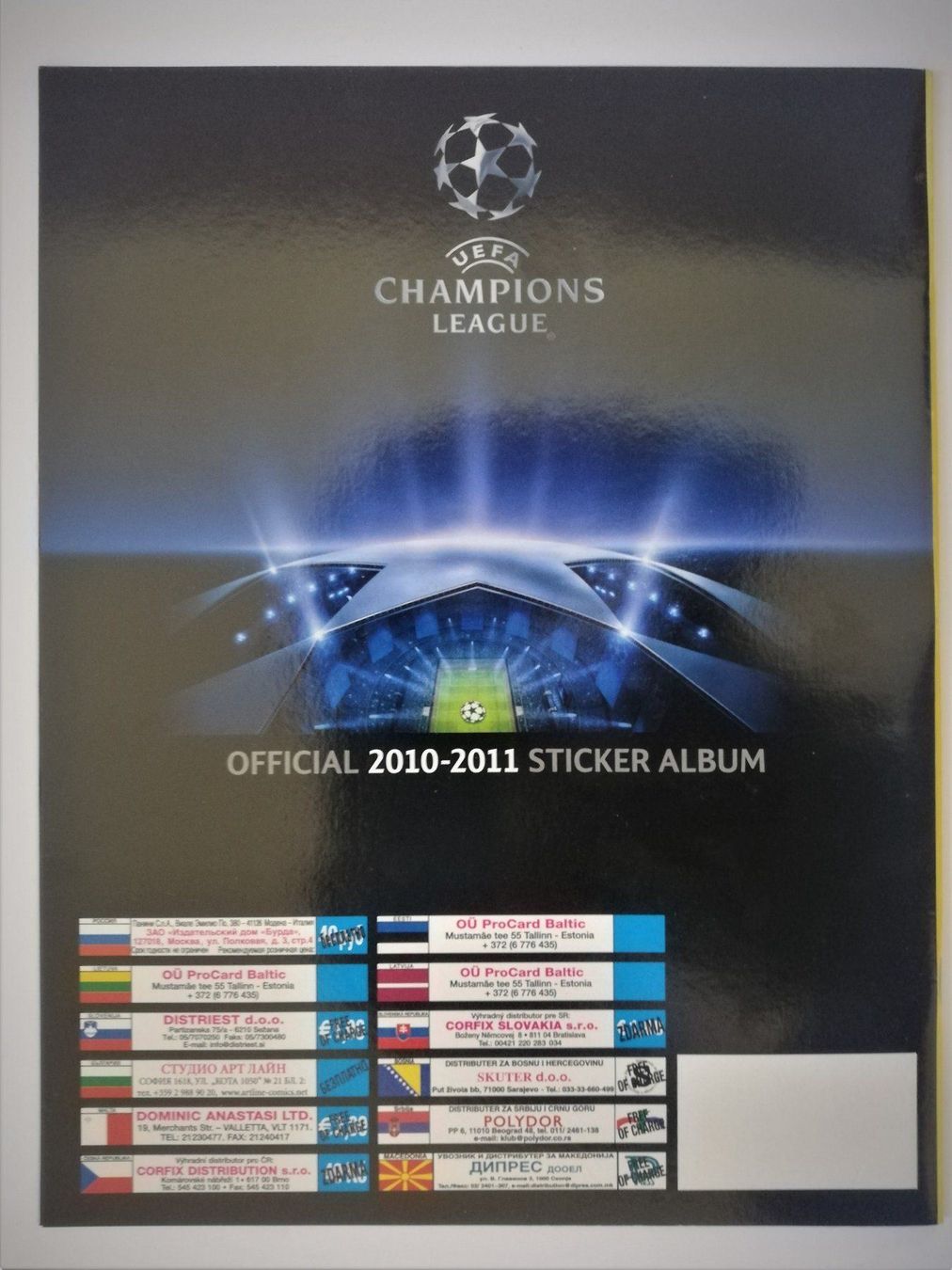 Album: Panini CL 2010-2011 Leeralbum – Nuovo (secondo la descrizione) da Unterkulm venduto da Pato1b 1