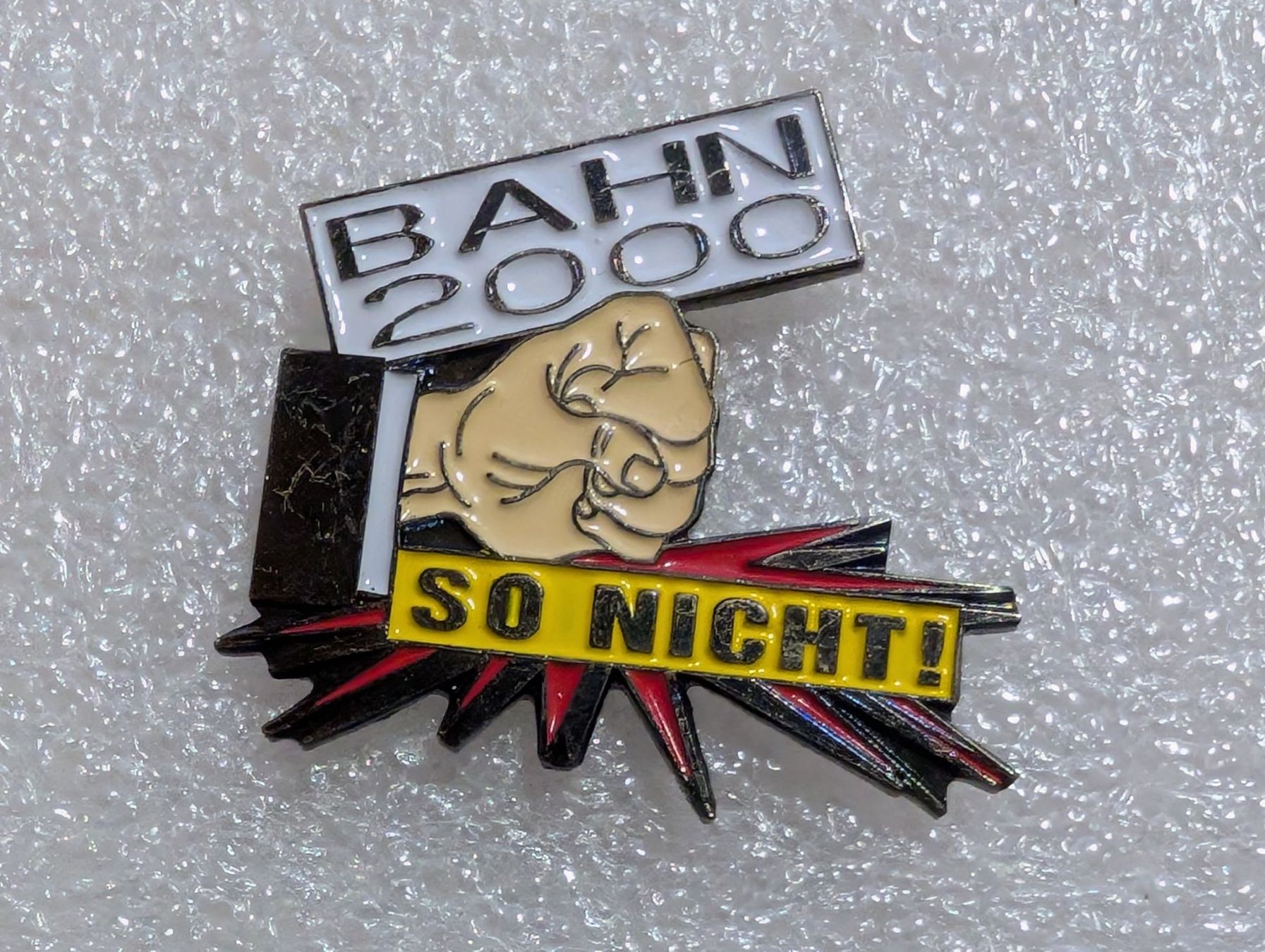 Plaquettes & Badges: Ansteckpin 263: Bahn 2000 So nicht – D'occasion à Oppligen par Pin-Fall-Shop