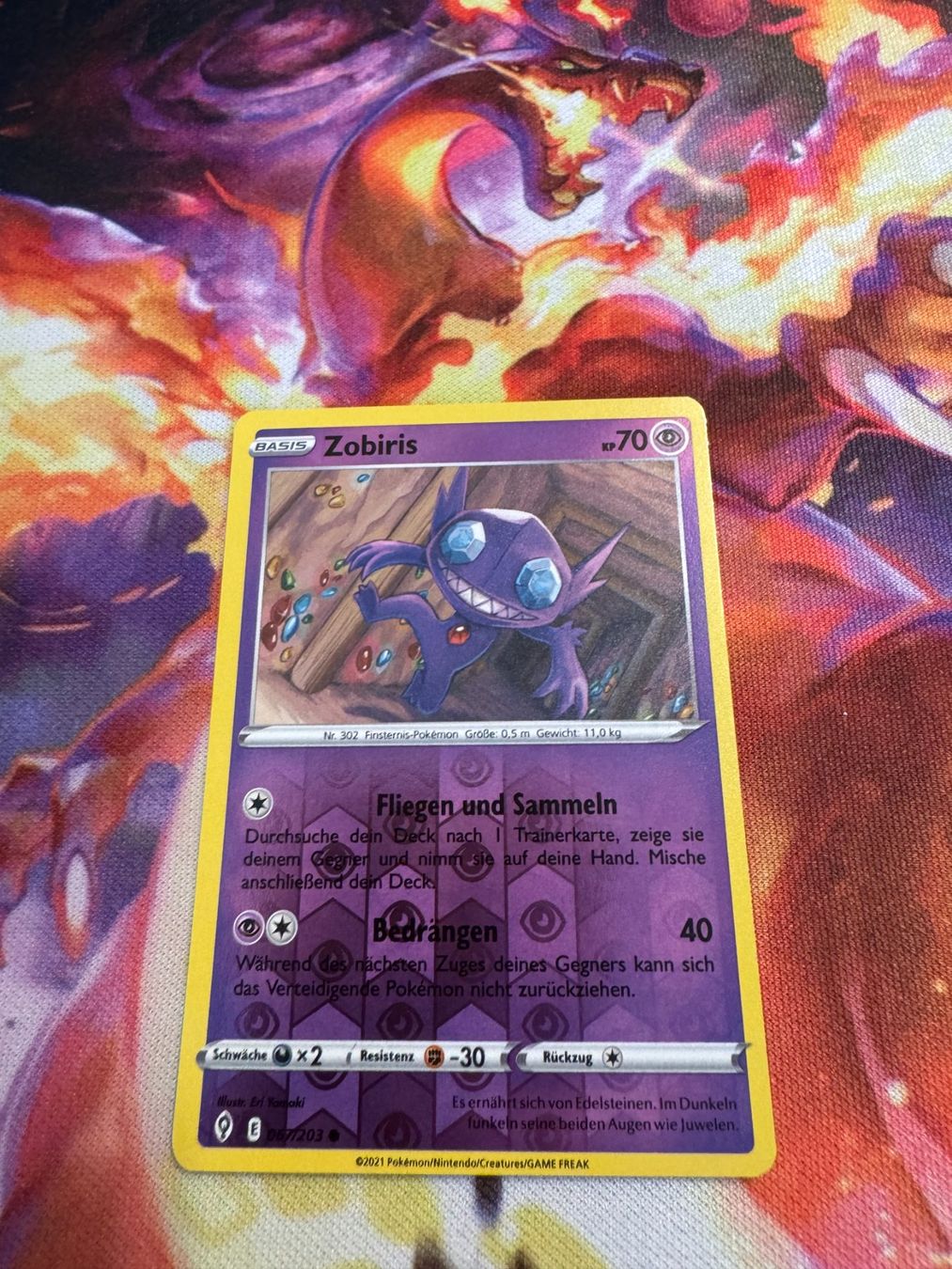 Pokémon Carte collezionabili: Zobiris (EVS 067) / Reverse Holo / Drachenwandel – Nuovo (secondo la descrizione) da Bülach venduto da CherryBlu